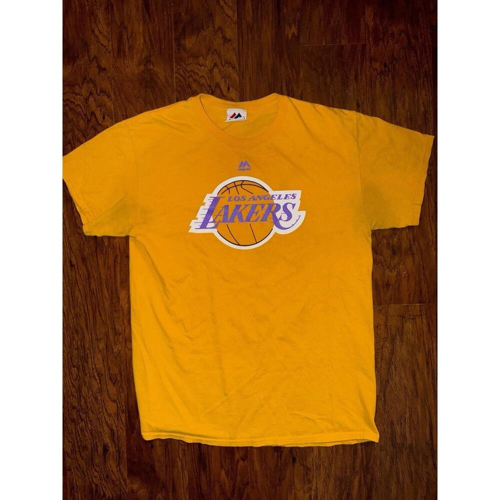 Majestic Los Angeles Lakers T Shirt Small 90S